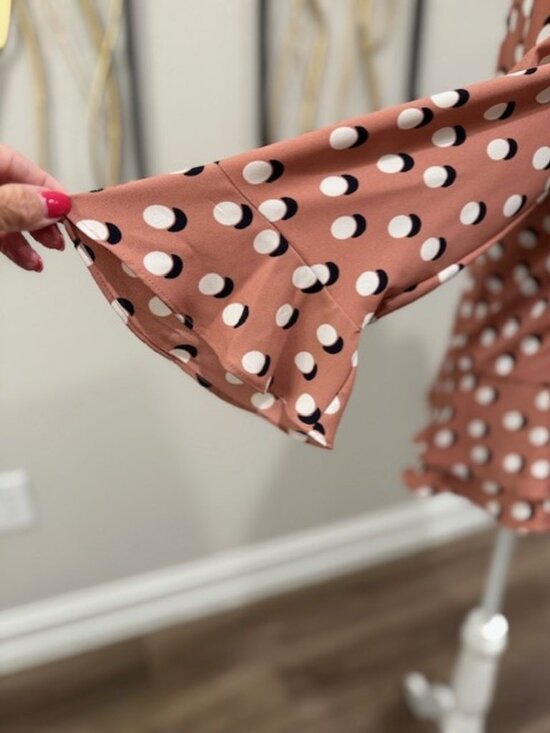 LOFT Polka Dot Blouse - Picture 7 of 15